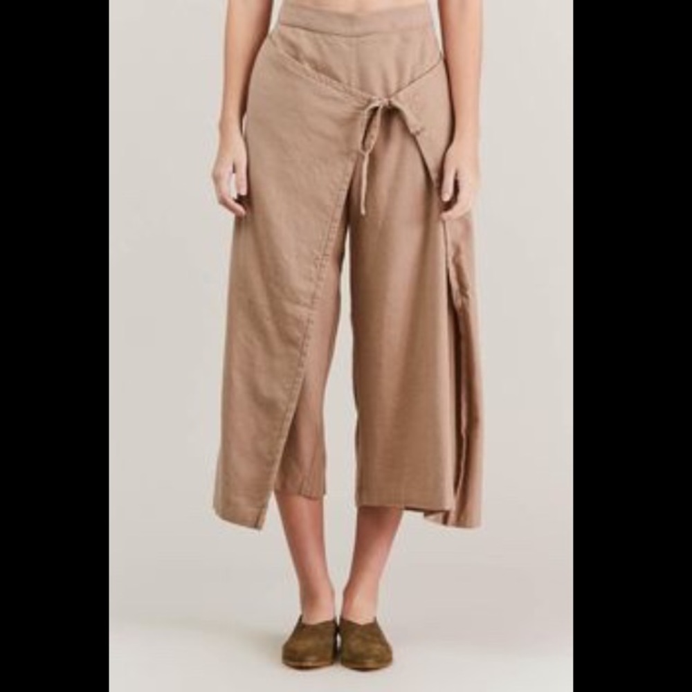 Black Crane Folding Pant